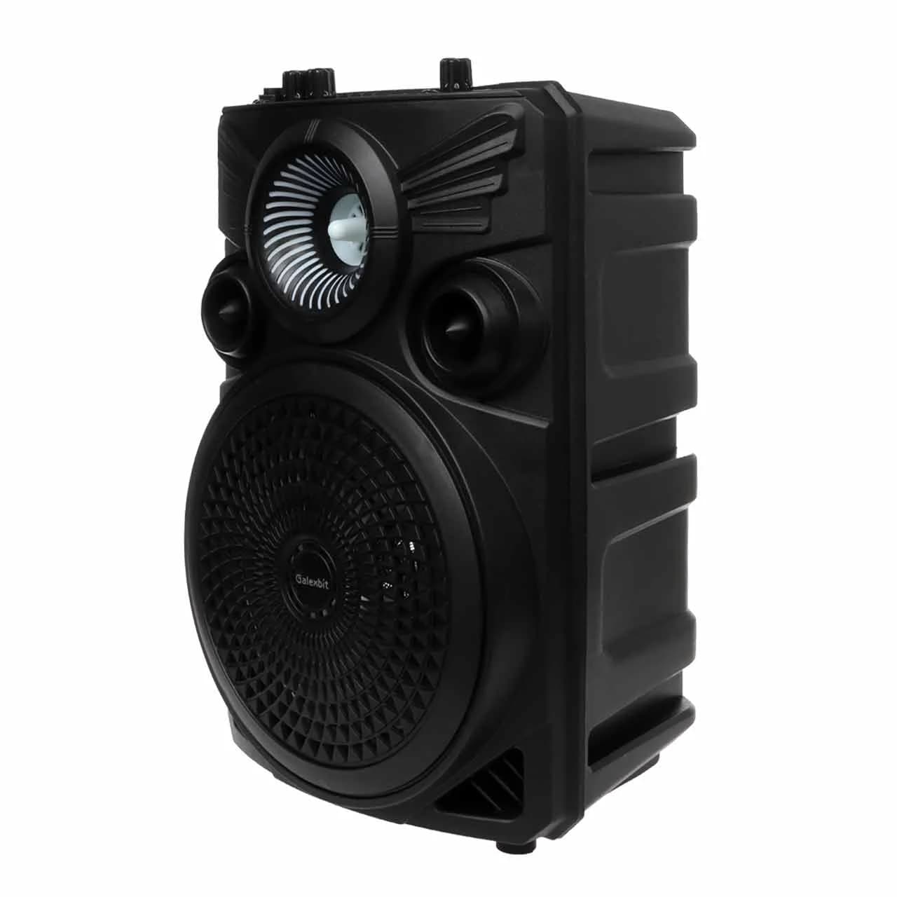 اسپیکر چمدانی 8 اینچی Galexbit مدل GS21 – مشکی+1سال گارانتی تلاش — تصویر ۹