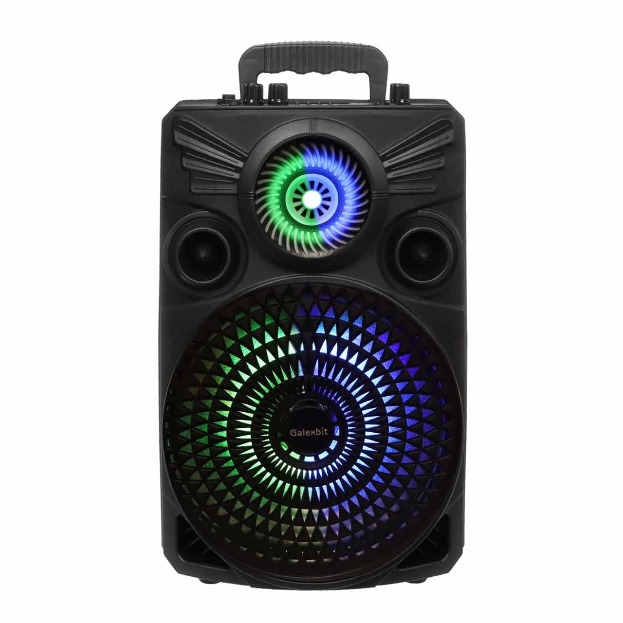 اسپیکر چمدانی 8 اینچی Galexbit مدل GS21 – مشکی+1سال گارانتی تلاش — تصویر ۸