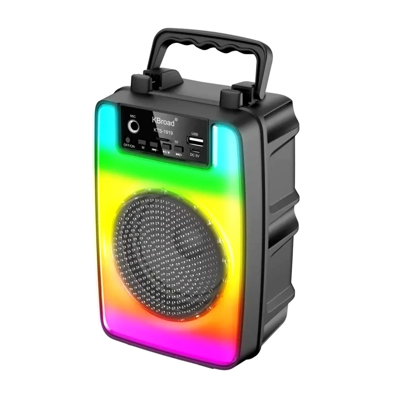 اسپیکر بی سیم BIG SOUND مدل KTS-1919 – مشکی — تصویر ۱۰