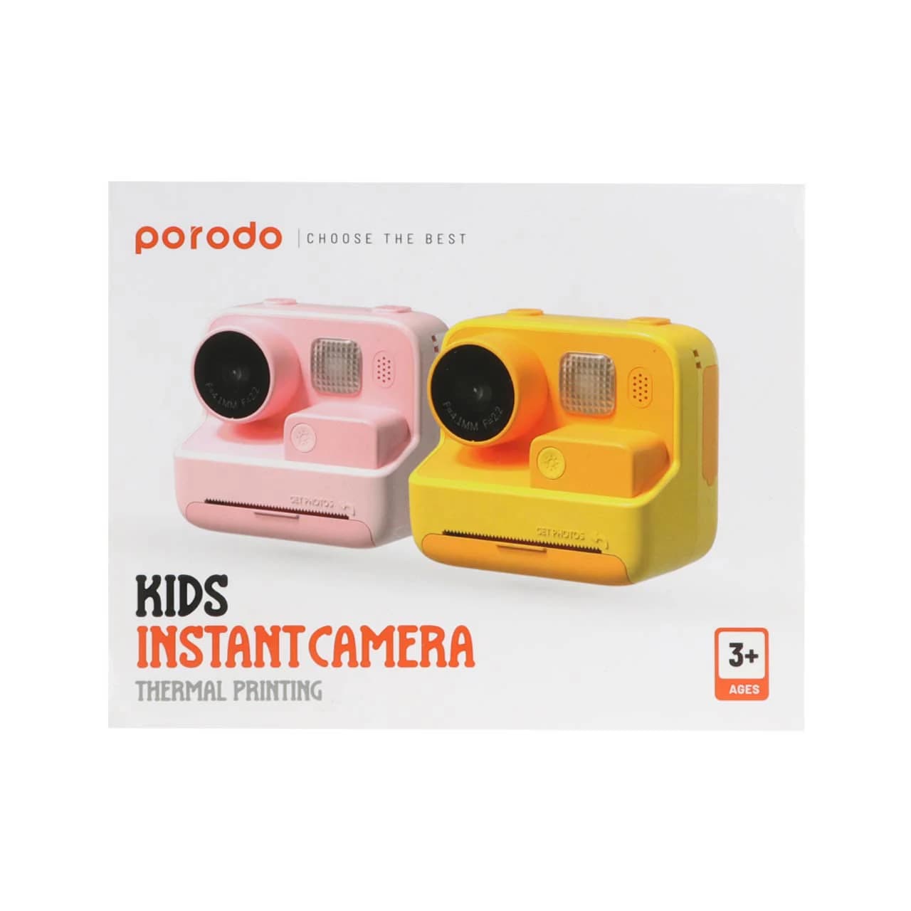 دوربین دیجیتال کودکان Porodo Kids Instant Camera مدل PD-KDPNC-YL – زرد (گارانتی 24 ماهه) — تصویر ۶