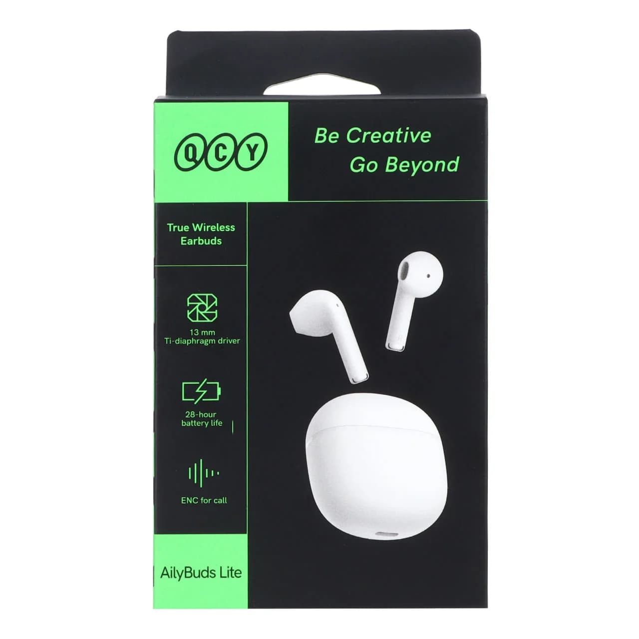 ایرفون بی‌سیم QCY مدل AilyBuds Pro سفید با گارانتی 18 ماهه شرکتی – کیفیت صدای عالی و اتصال پایدار — تصویر ۸