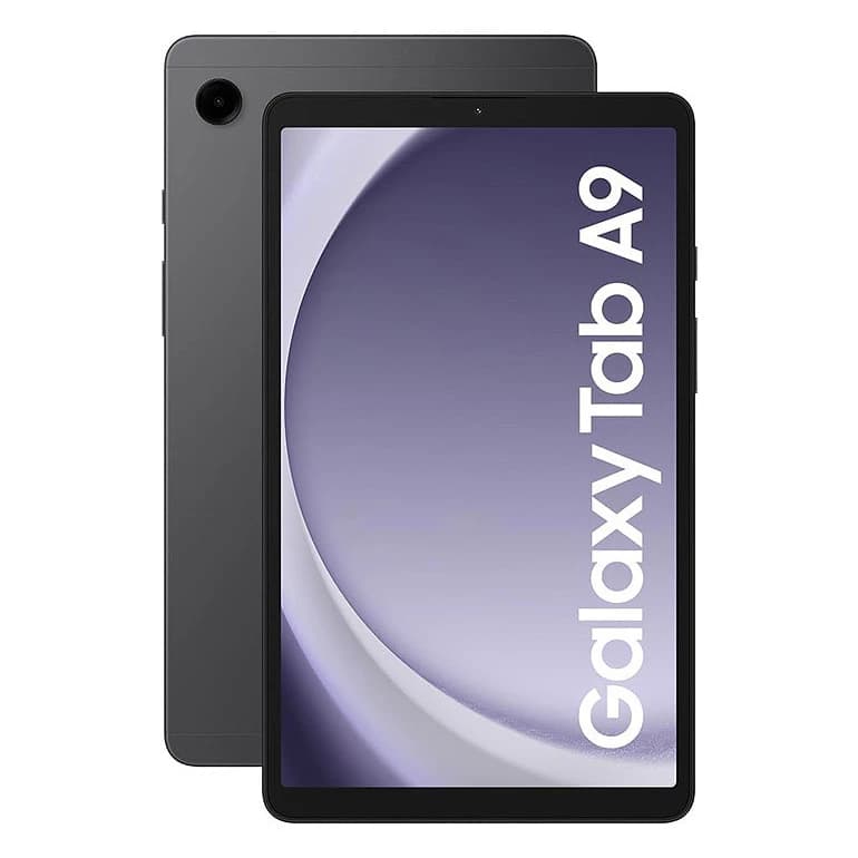 تبلت 8.7 اینچ سامسونگ مدل Galaxy Tab A9-4G، ظرفیت 64 گیگابایت و رم 4 گیگابایت، رزولوشن دوربین 8 مگاپیکسل، دارای قابلیت پشتیبانی از یک سیم کارت، رابط کاربری One UI 5.1، قابلیت شارژ با توان حداکثری 15 و — تصویر ۱۰