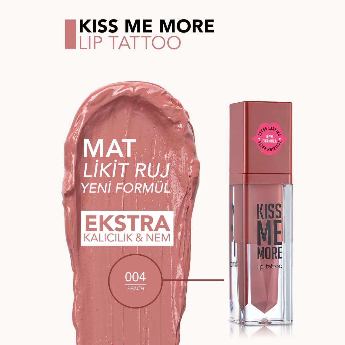 رژ لب مایع فلورمار Kiss Me 004 — تصویر ۷