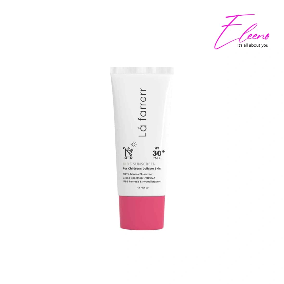 ضدآفتاب کودکان لافارر FOR KIDS SPF 30 حجم 40 — تصویر ۲