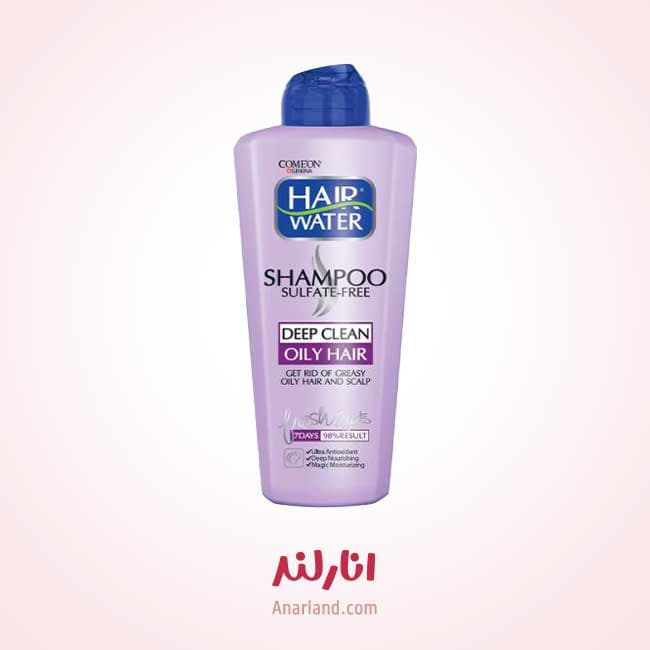 شامپو هیرواتر بدون سولفات کامان مدل DEEP CLEAN — تصویر ۲