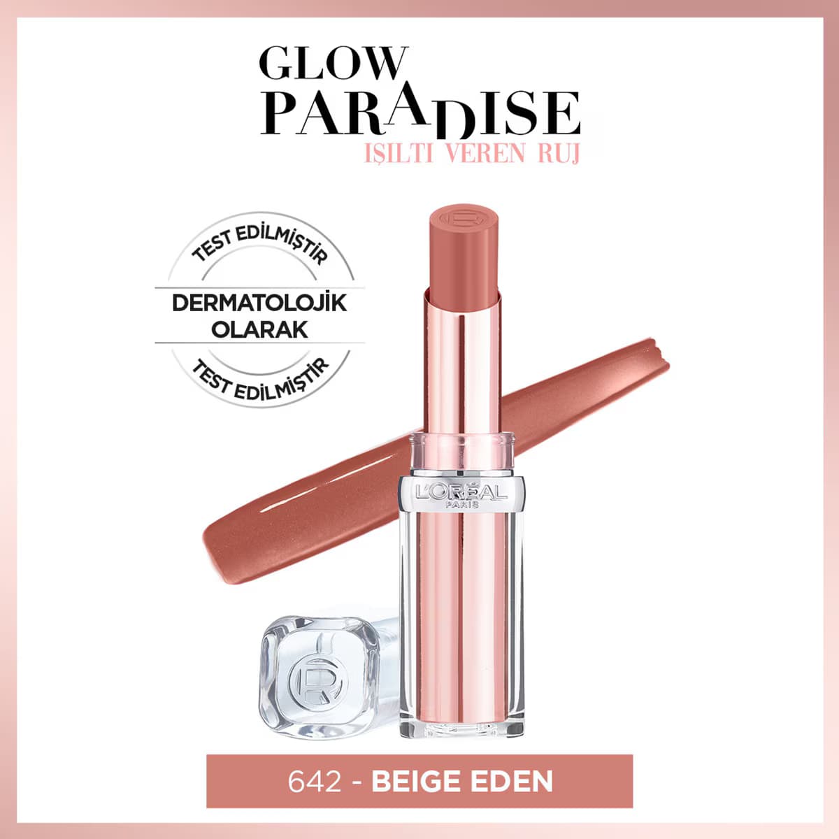 رژ لب لورال مدل Glow Paradise 642 — تصویر ۶