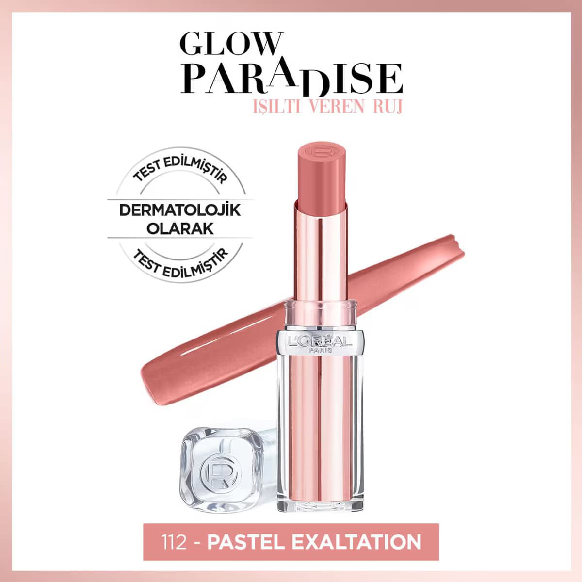 رژ لب لورال مدل Glow Paradise 112 — تصویر ۶
