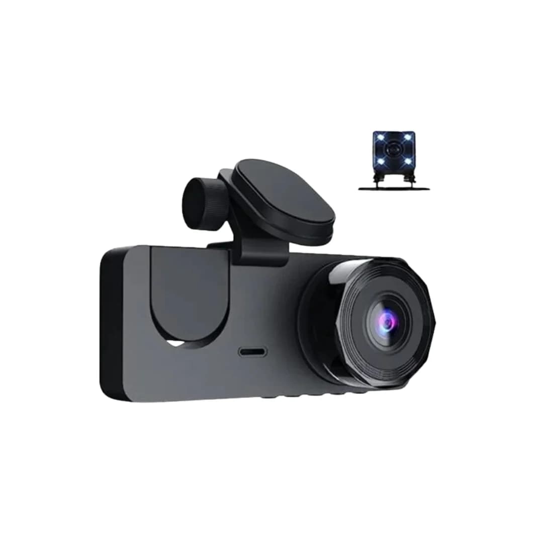 دوربین ثبت وقایع خودرو ۳ لنز BlackBox DVR | ضبط همزمان جلو، داخل و عقب — تصویر ۶