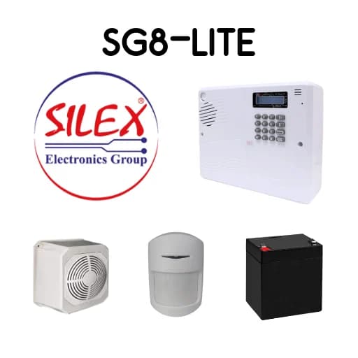 پکیج دزدگیر اماکن سایلکس SG8-LITE — تصویر ۲