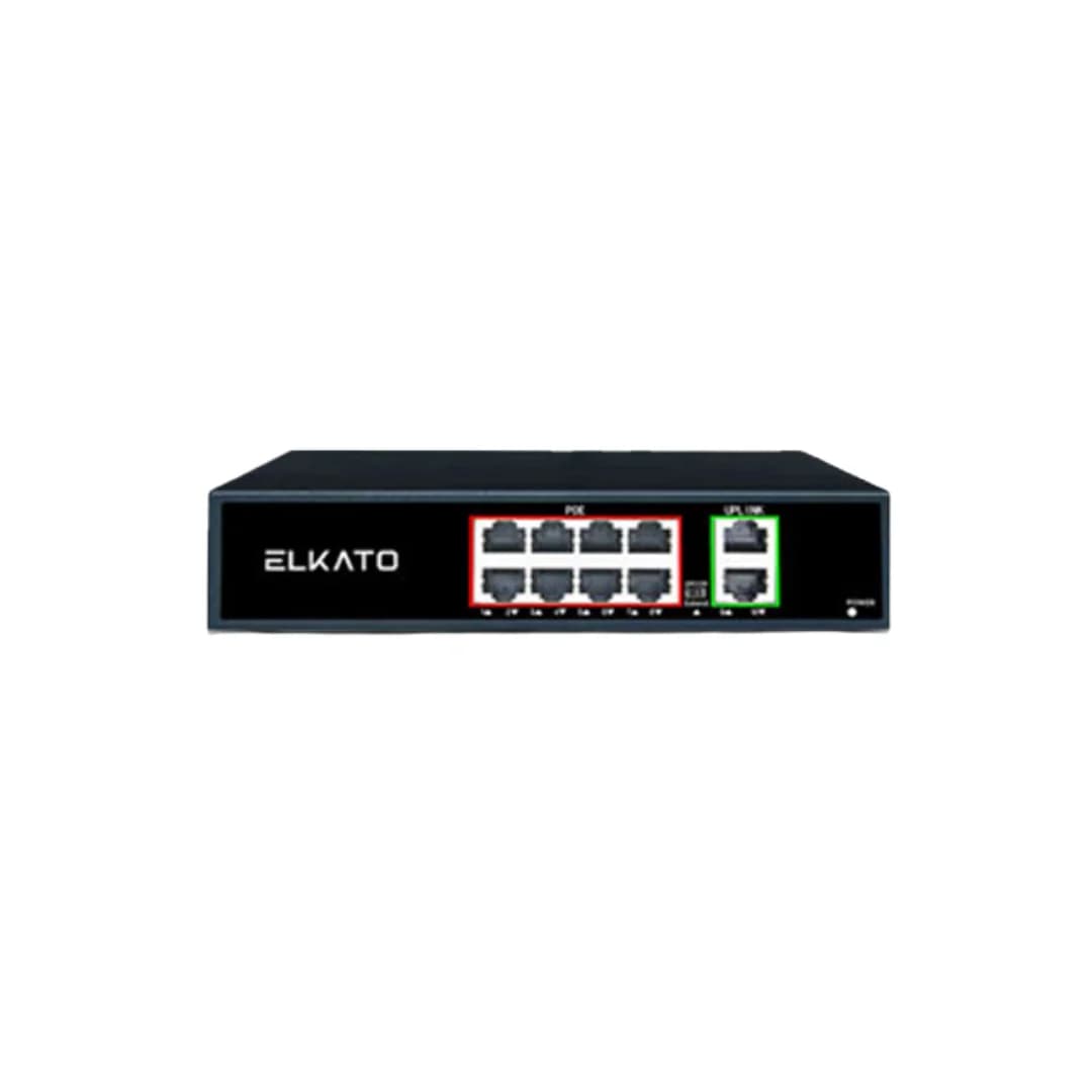 سوئیچ شبکه الکاتو 8 پورت EL-1SB0820GP-120W(V2) POE — تصویر ۴