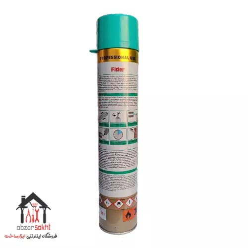 اسپری فوم فیدر Fider حجم 750 گرم — تصویر ۲