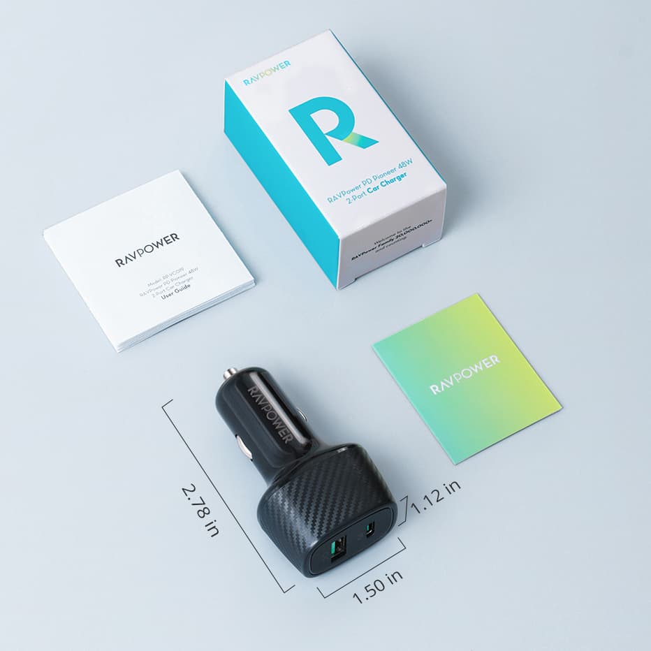 شارژر فندکی راو پاور مدل RP-VC009 — تصویر ۱۰