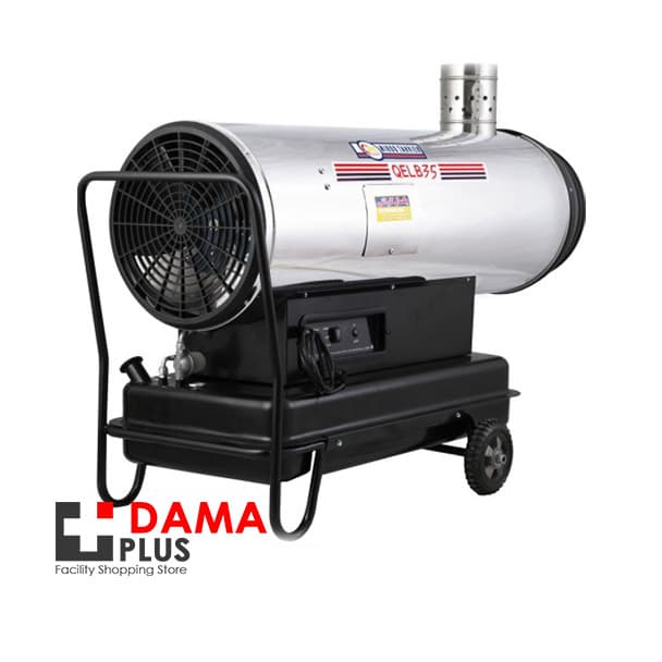 جت هیتر گازوئیلی باکدار نیرو تهویه البرز مدل QELB-35