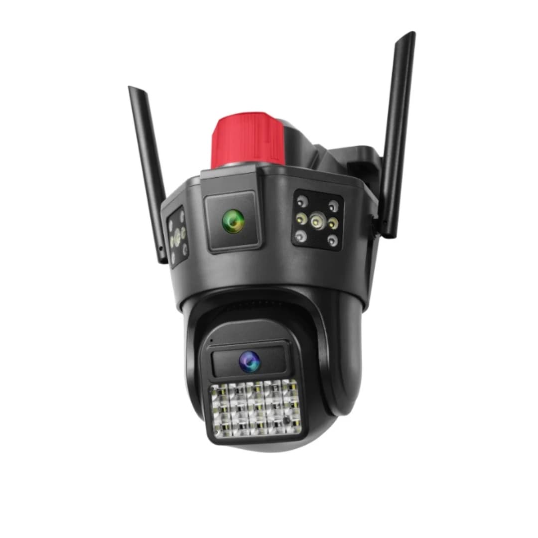 دوربین مداربسته سیمکارتی دو لنز SD39-4G با کیفیت 4 مگاپیکسل و دید در شب رنگی — تصویر ۵