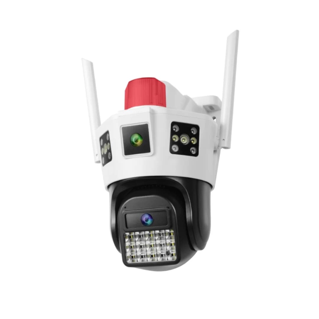 دوربین مداربسته سیمکارتی دو لنز SD39-4G با کیفیت 4 مگاپیکسل و دید در شب رنگی — تصویر ۳