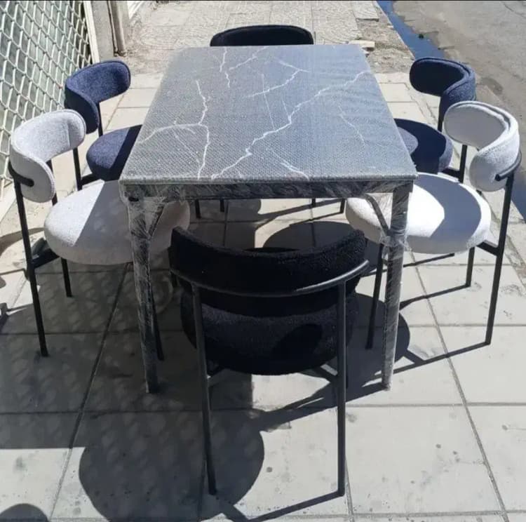 ست غذاخوری نهارخوری شش نفره مدل تیدا — تصویر ۲