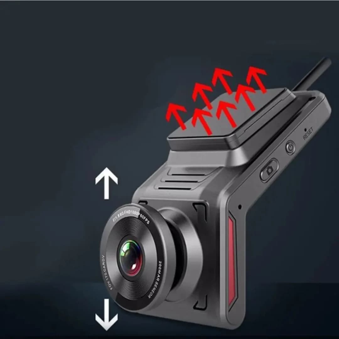 دوربین ثبت وقایع خودرو سیمکارتی مدل k18 — تصویر ۹