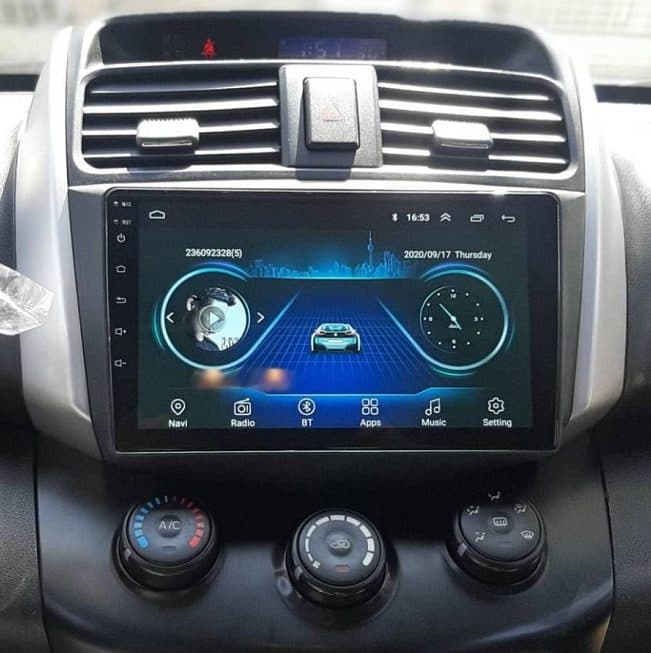 مانیتور ۱۱ اینچ لیفان X60 مدل T3L برند Mediatech همراه با کنباس و سوکت و قاب فابریک