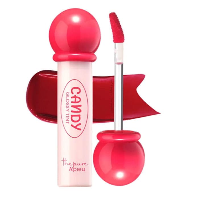 تینت لب گلاسی آبنباتی اپیو اصل کره ای | A’PIEU The Pure Candy Tint — تصویر ۵