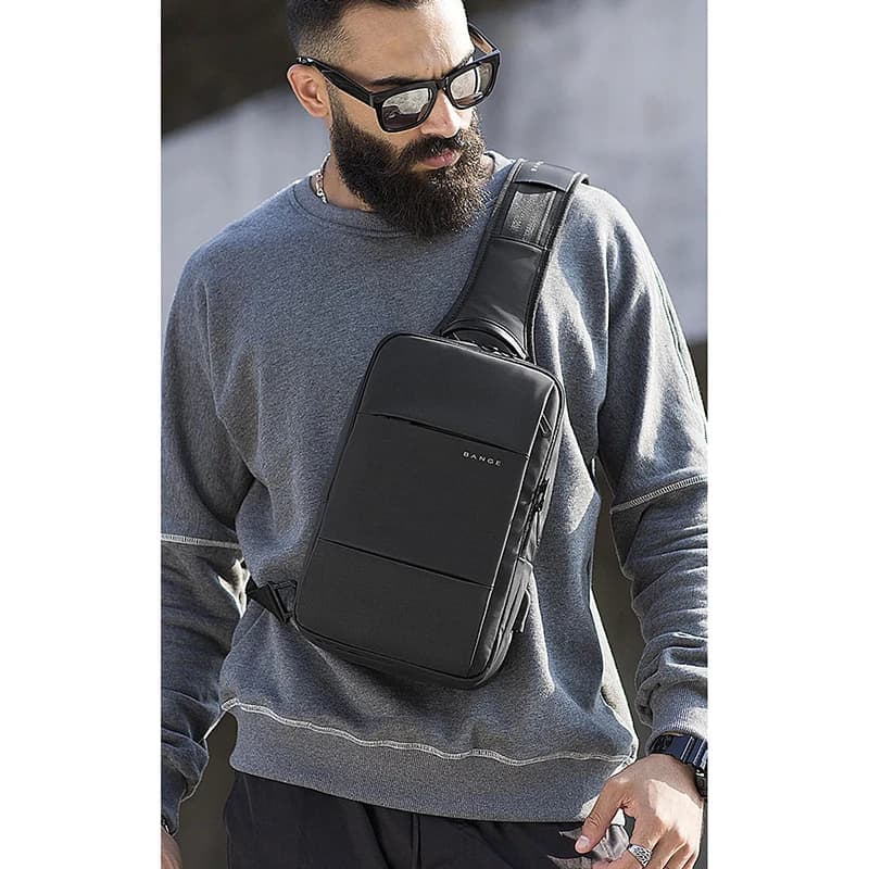 کیف کراس بادی مردانه بنج مدل BG-77107 — تصویر ۶
