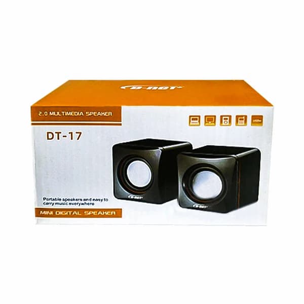 اسپیکر دسکتاپ دی نت مدل DT-17 — تصویر ۴