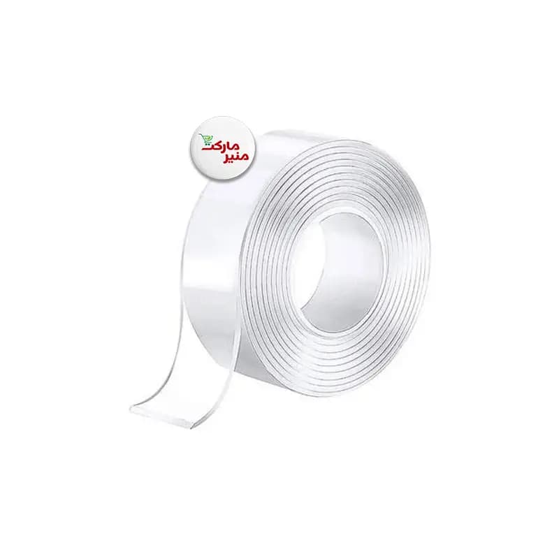 چسب دوطرفه مدل شیشه ای عرض 3 سانتی متر — تصویر ۲