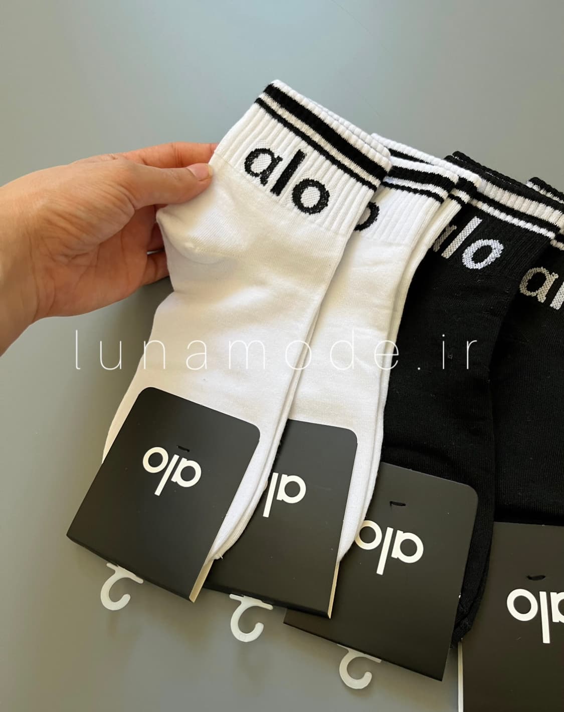 جوراب نیم ساق الو (alo) — تصویر ۲