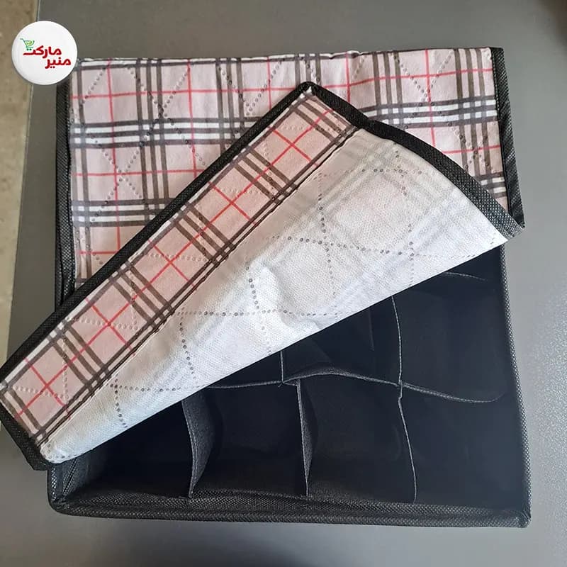 باکس جاجورابی 16 خانه درب دار — تصویر ۲