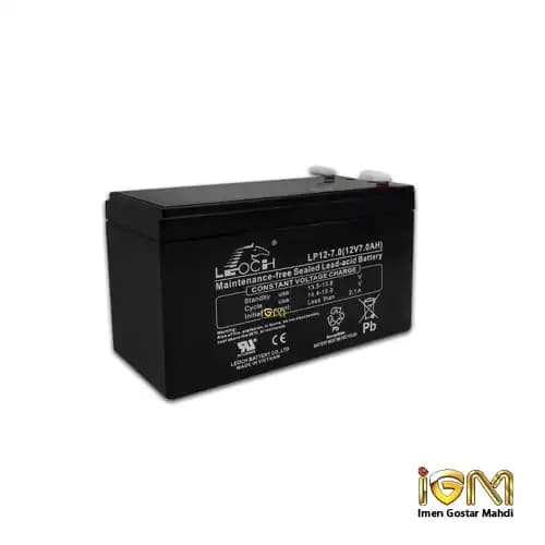 باتری دزدگیر اماکن ۱۲ ولت ۷ آمپر POWER ECO