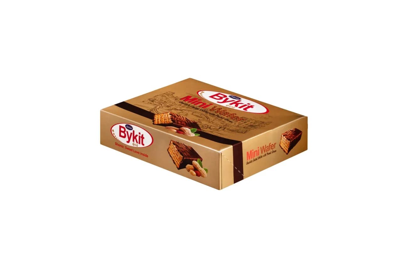 ویفر مینی بایکیت بادام زمینی طلایی شونیز – 500 گرم — تصویر ۷