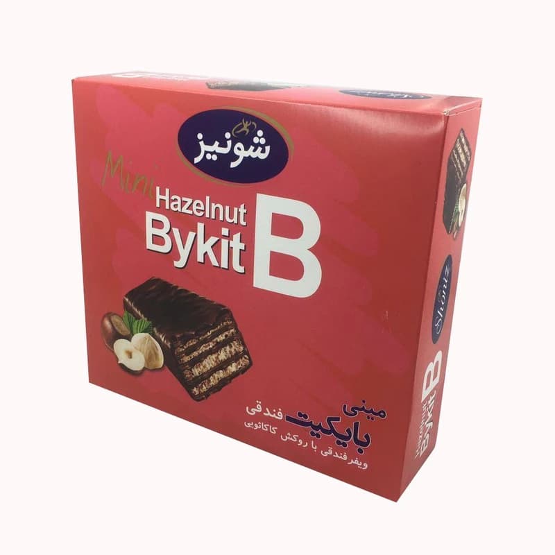 ویفر شکلاتی مینی بایکیت فندقی شونیز – 500 گرم — تصویر ۴