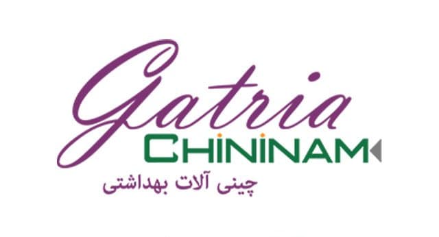 روشویی گاتریا سفید طلا طرح سنگ — تصویر ۳