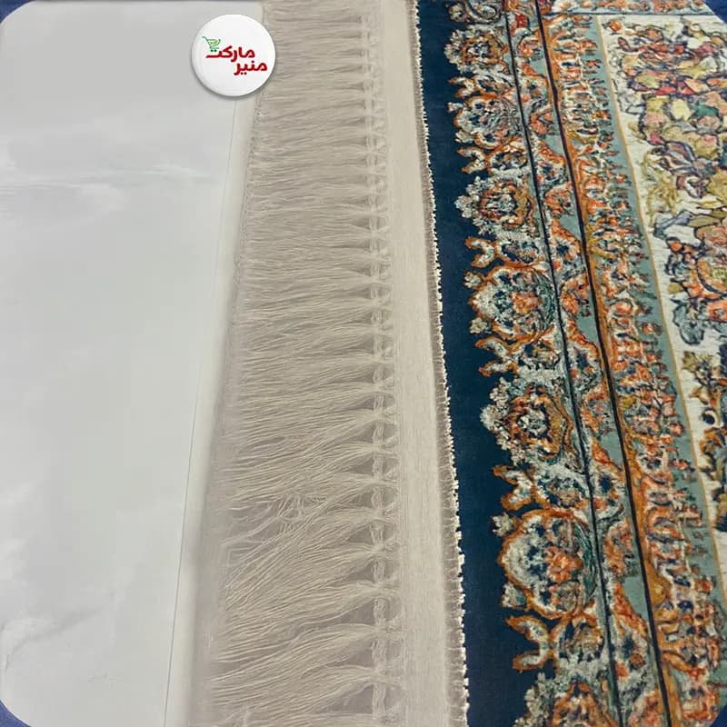 محافظ ریشه فرش حریر ۶ متری | کاور شفاف محافظ ریشه فرش، قالی و گلیم