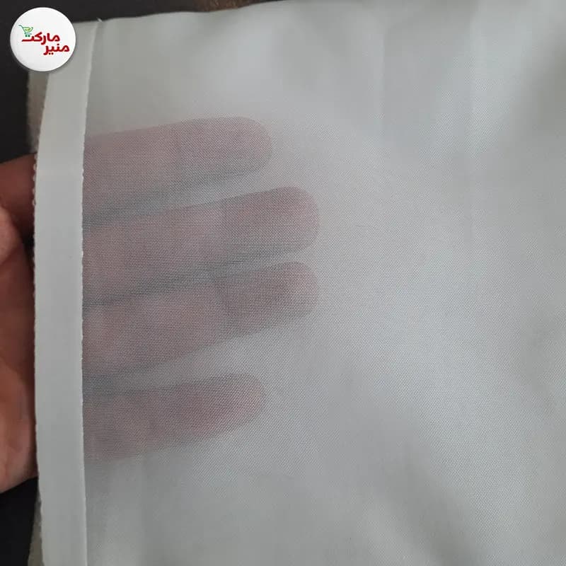 محافظ ریشه فرش حریر ۶ متری | کاور شفاف محافظ ریشه فرش، قالی و گلیم — تصویر ۳