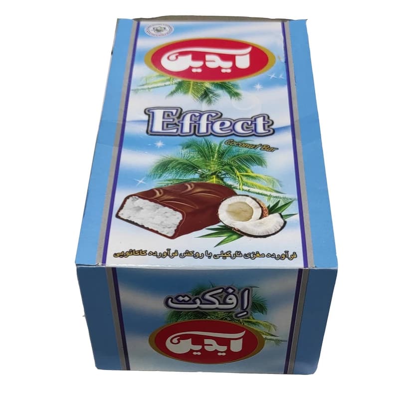 فرآورده نارگیلی با روکش کاکائو آیدین – 24 عددی