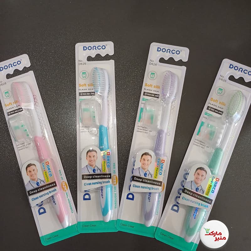 مسواک بزرگسال نرم soft مدل درکو اورجینال (DORCO) — تصویر ۲