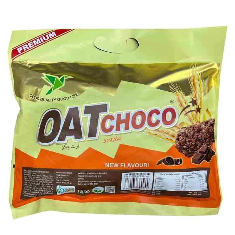 شکلات بار غلات پریمیوم شکلاتی اوت چوکو – 400 گرم — تصویر ۳