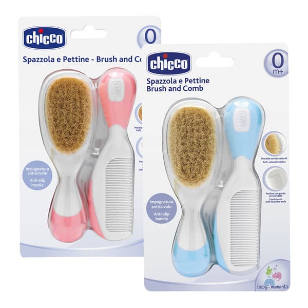 ست برس و شانه نوزاد چیکو اورجینال chicco — تصویر ۶