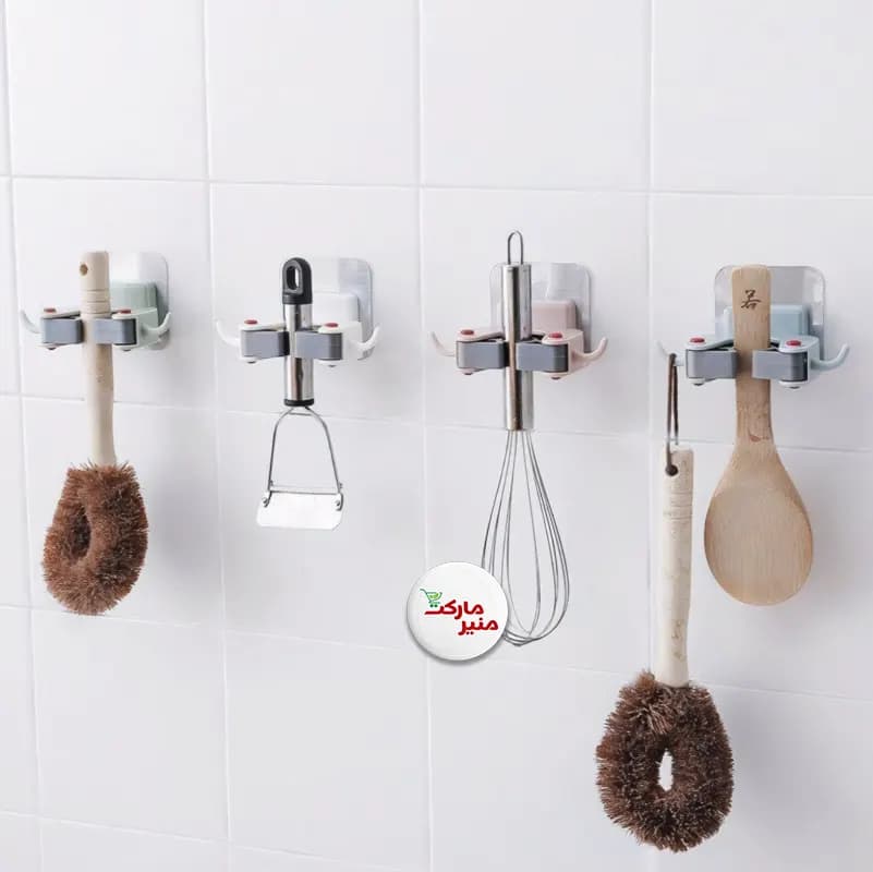 نگهدارنده تی و جارو 2 عددی — تصویر ۴