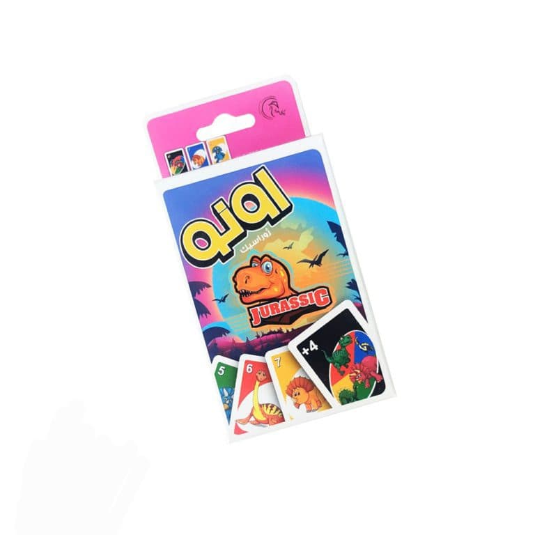بازی کارتی اونو طرح ژوراسیک – UNO Jurassic Edition