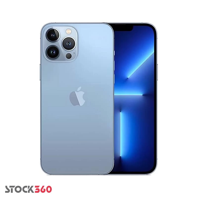 گوشی استوک آیفون IPhone 13 pro max 128GB Zaa Sierra Blue — تصویر ۲