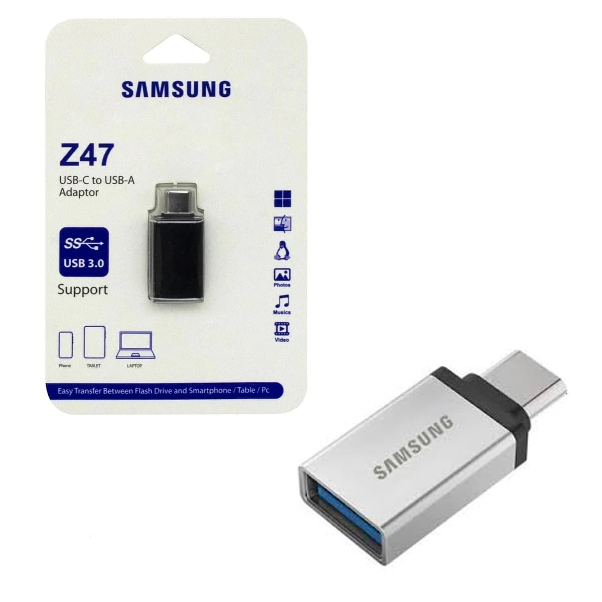 تبدیل OTG تایپ سی SAMSUNG Z47