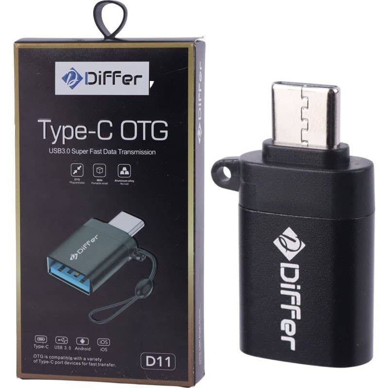 او تی جی تایپ سی TYPE C USB OTG DIFFER D11 — تصویر ۲