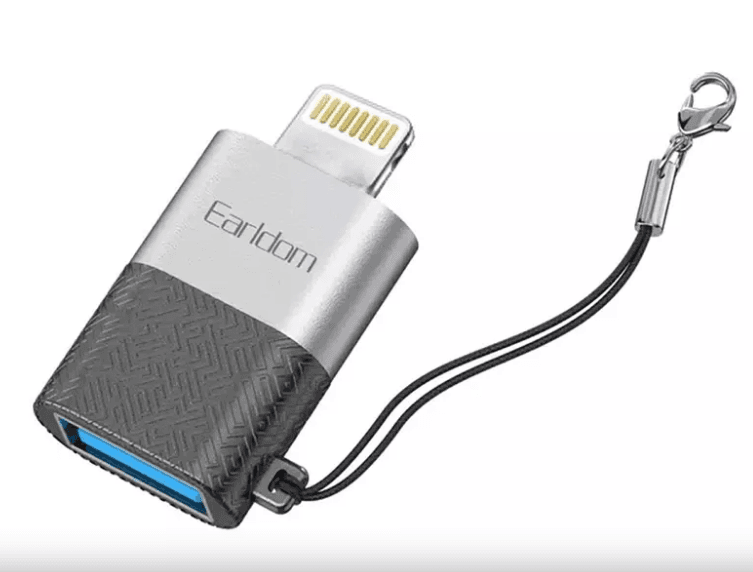 مبدل اوتی‌جی آیفون یواس‌بی به لایتنینگ ارلدامEarldom Adapter Lighting ET-OT74 IOS adapter — تصویر ۱۰
