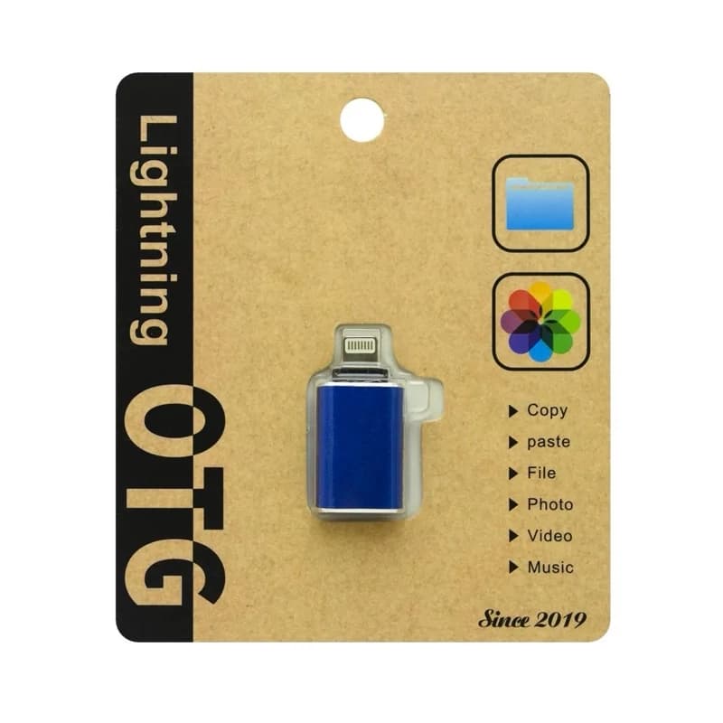 مبدل USB به لایتنینگ مدل Sinee 2019،او تی جی لایتنینگ OTG،پشتیبانی از هاب USB،کیفیت فوق العاده عالی،(تبدیل otg آیفون)