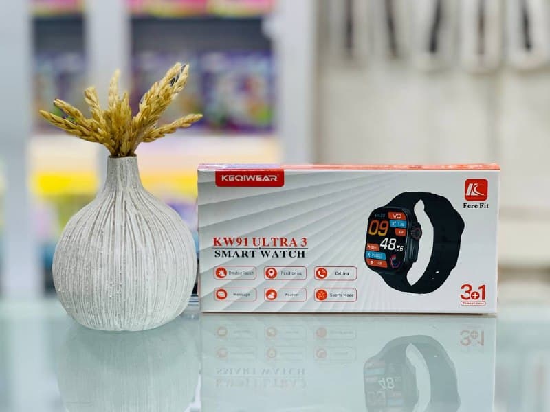 ساعت هوشمند Keqiwear مدل KW91 Ultra 3 — تصویر ۱۲