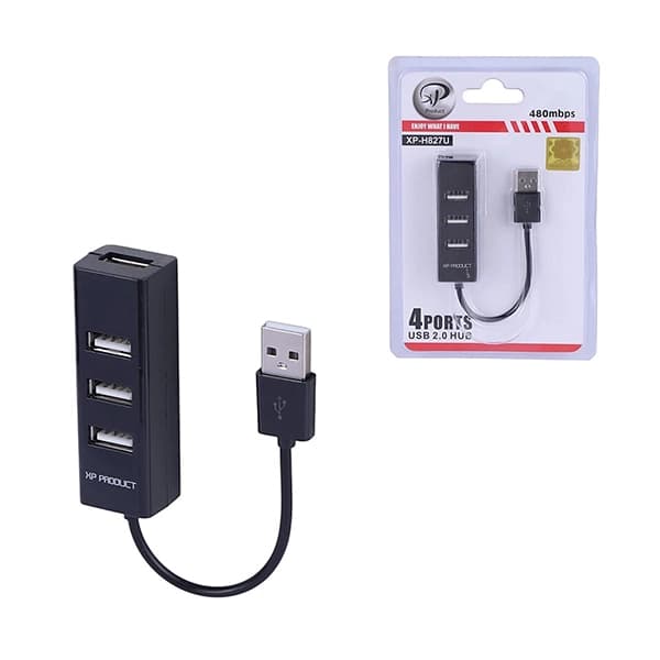 هاب 4 پورت USB ایکس پی پروداکت XP-H827U — تصویر ۸