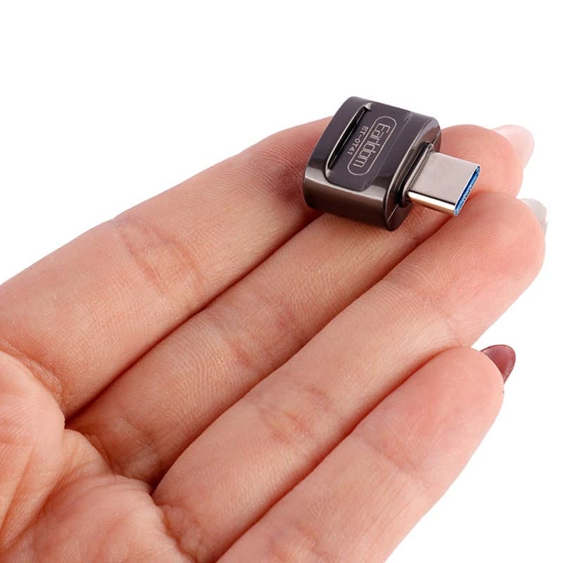 تبدیل USB OTG به تایپ سی ارلدام ET-OT41 — تصویر ۴