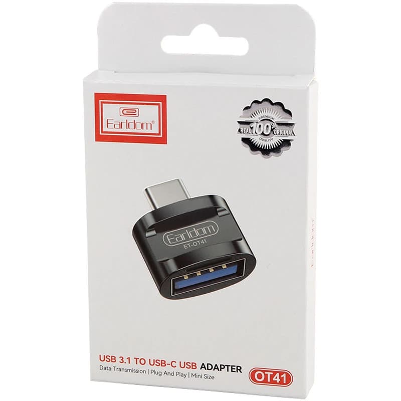 تبدیل USB OTG به تایپ سی ارلدام ET-OT41
