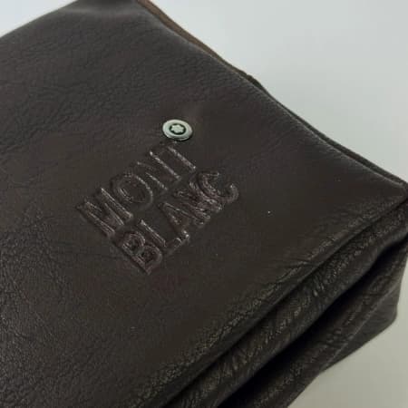 شوزبگ دستی چرم مصنوعی MONTBLANC — تصویر ۴